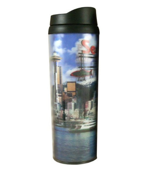 Americaware SATSEA01 Seattle Full Color Lenticular Tumbler