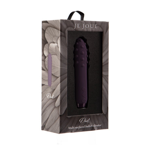 Je Joue Duet Rechargeable Silicone Multi-Surfaced Bullet Vibrator