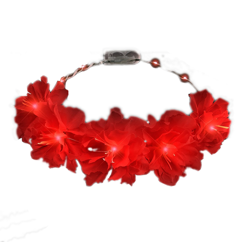 Blinkee A0623 Red Kiss Fairy Flower LED Headband
