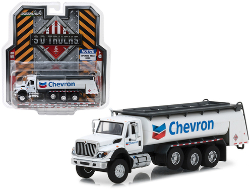2018 International WorkStar Tanker Truck \Chevron\" White S.D. Trucks