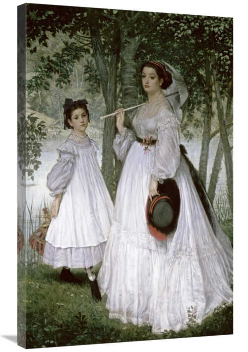 Global Gallery GCS-282922-36-142 36 in. Portrait in a Park Art Print -