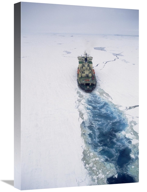 Global Gallery GCS-452388-1624-142 16 x 24 in. Russian Icebreaker Brea