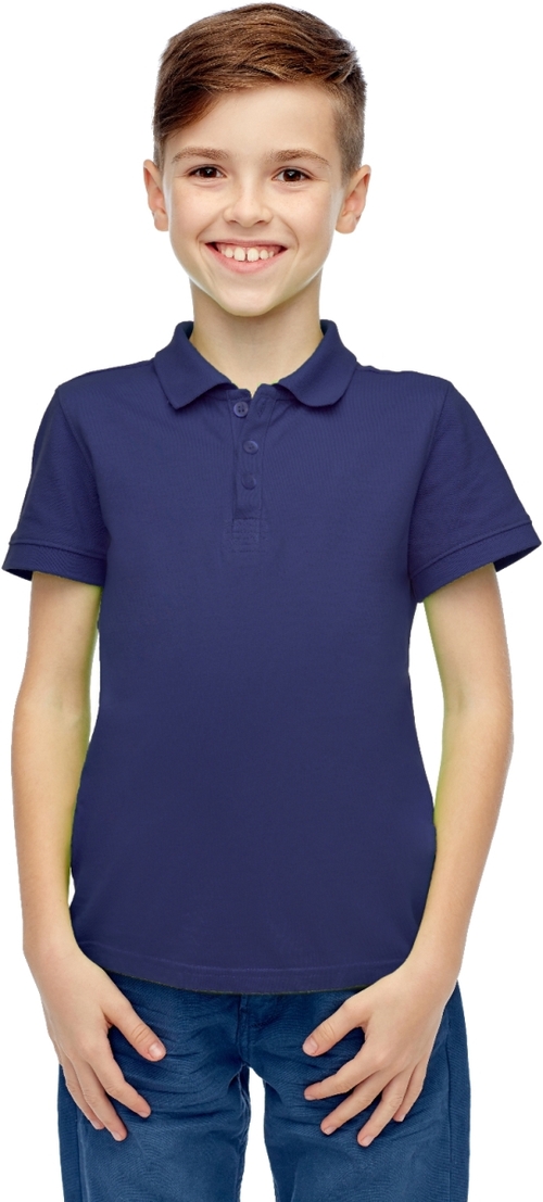 DDI 2267300 Boys' Navy Short Sleeve Polo Shirt - Size 5 Case of 3