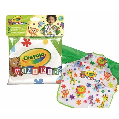 Apron for Colouring Crayola Adjustable Washable With sleeves 20 x 1 x