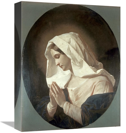 Global Gallery GCS-278628-16-142 16 in. Madonna in Prayer Art Print - 