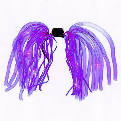 Blinkee 5020000 Purple LED Noodle Headband Flashing Dreads