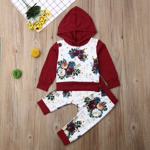 2019 New Newborn Autumn Baby Girls Cotton Warm