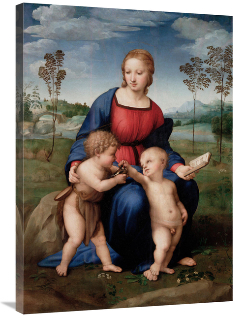 Global Gallery GCS-279524-36-142 36 in. Madonna of the Goldfinch Art P