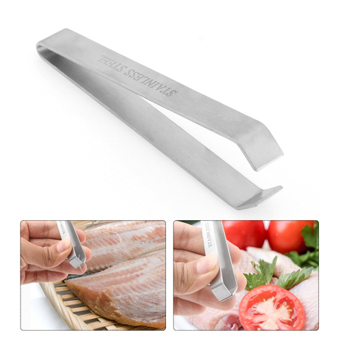 Stainless Steel Fish Bone Remover Tweezer