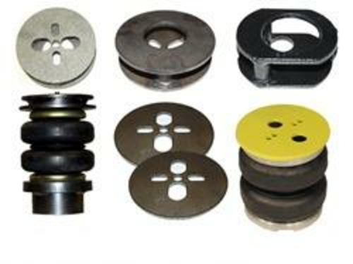 AirBagIt BRACKETLI9097R Bag Brackets Only Town Car Rear Raw