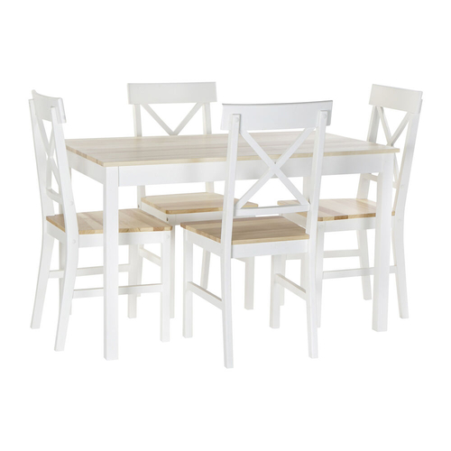 Table set with chairs DKD Home Decor S3022228 94 cm 118 x 74 x 73 cm