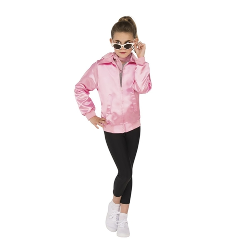 Rubies 249187 Grease - Girls Black Stretch Leggings - Small