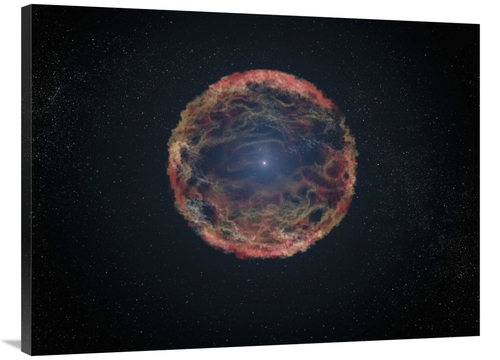 Global Gallery GCS-456005-3040-142 30 x 40 in. Artists Impression of S