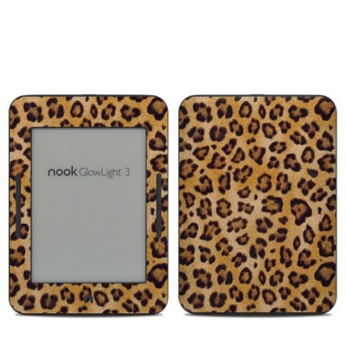 DecalGirl NGL3-LEOPARD Barnes & Noble Nook Glow Light 3 Skin - Leopard