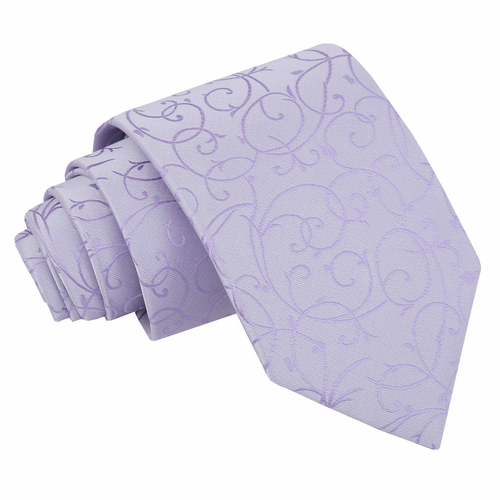 Swirl Classic Tie - Lilac