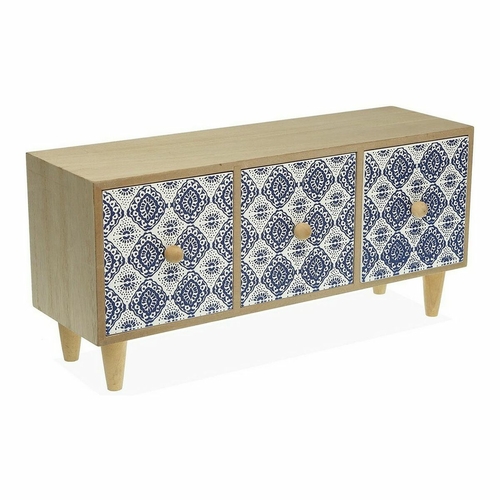 Jewelry box Versa Aveiro Tile Wood (11 x 16,2 x 34 cm)