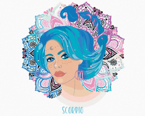 Paint by Numbers - SCORPIO WOMAN