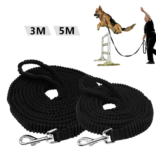 Nylon Dog Tracking Lead Elastic Pet Long Leash Non