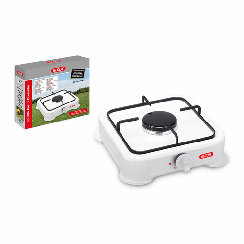 gas stove Algon 2,2 kW G30 White 26,5 x 26,5 x 6 cm (26,5 x 26,5 x 6