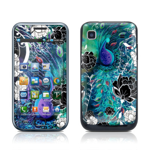 DecalGirl SGXS-PCGARDEN Samsung Galaxy S i9000 Skin - Peacock Garden