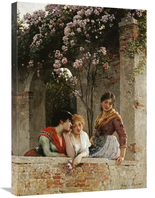 Global Gallery GCS-266160-30-142 30 in. On the Terrace Art Print - Eug