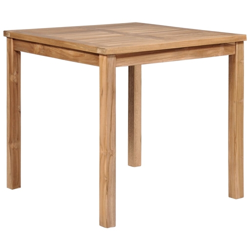Garden Dining Table 47.2"x27.5"x30.3" Solid Teak Wood