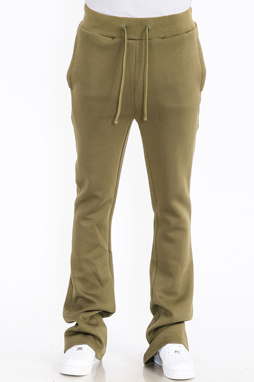 Stacked Flare Sweat Pants