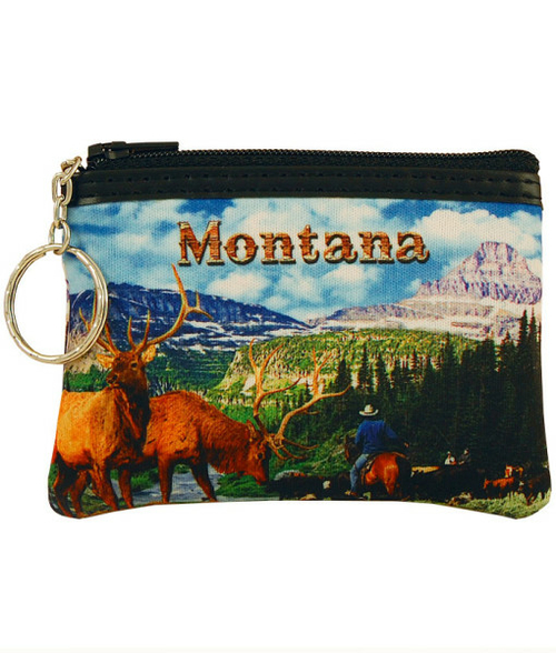 Americaware SPMON01 Montana Full Color Coin Purse