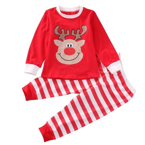 Xmas Costume Baby Kids Baby Striped Pant