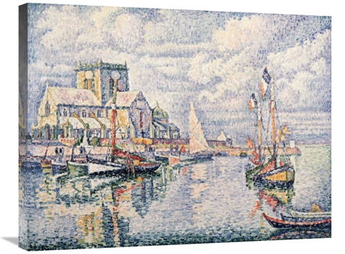 Global Gallery GCS-267296-30-142 30 in. Le Port De Barfleur Art Print 