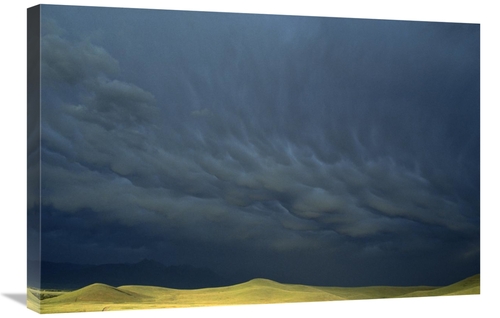 Global Gallery GCS-452919-2030-142 20 x 30 in. Storm Clouds Over Hills