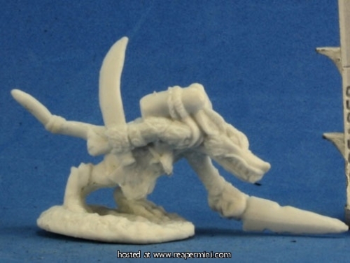 Reaper Miniatures REM77294 25mm Scale Wererat Stalker - Jason Wiebe