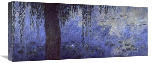 30 in. Water Lilies - Morning with Willows, C. 1918-26 - Right Pan