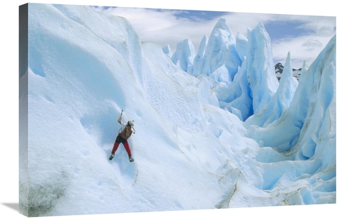 Global Gallery GCS-452378-2030-142 20 x 30 in. Ice Climber, Perito