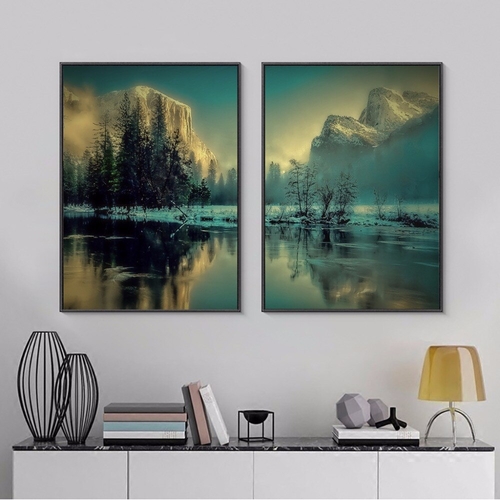 Canvas Paintings Wall Art Prints Forest