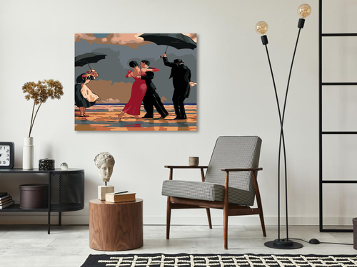 Paint by Numbers - DANCING ON THE BEACH I