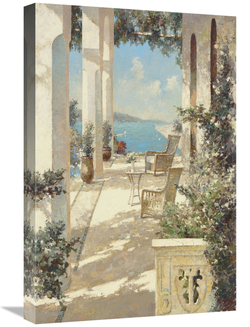 Global Gallery GCS-121903-1624-142 16 x 24 in. Reflections in Blue Art