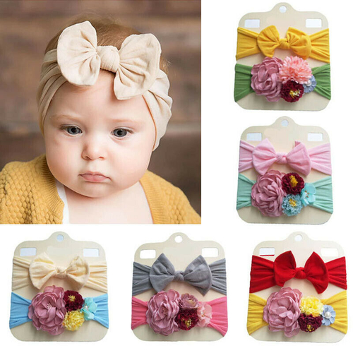 2pcs/Sets Baby Toddler Girls Kids Headwear Bunny