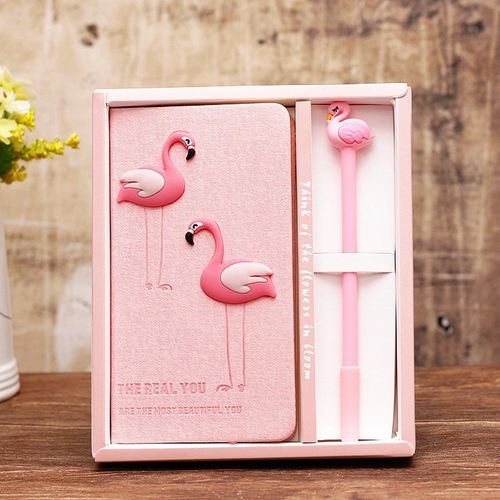 Flamingo Notebook & Pen Set