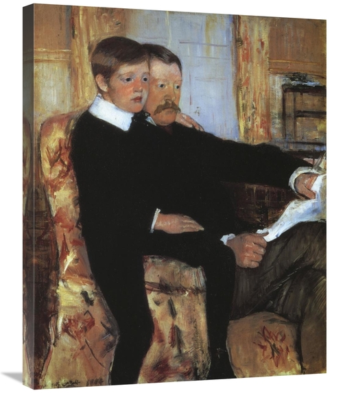 Global Gallery GCS-372627-30-142 30 in. Alexander & His Son Robert 188