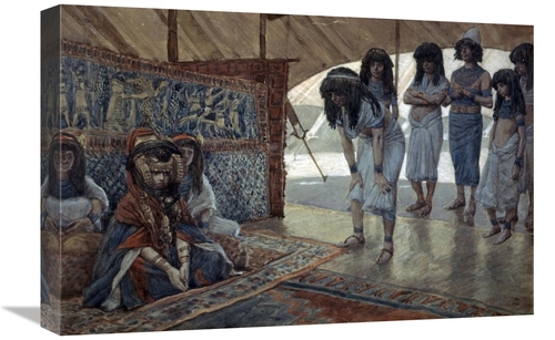 Global Gallery GCS-280498-22-142 22 in. Sarah - Sarai is Taken to Phar