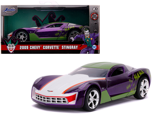 2009 Chevrolet Corvette Stingray \Joker\" \"DC Comics\" \"Hollywood
