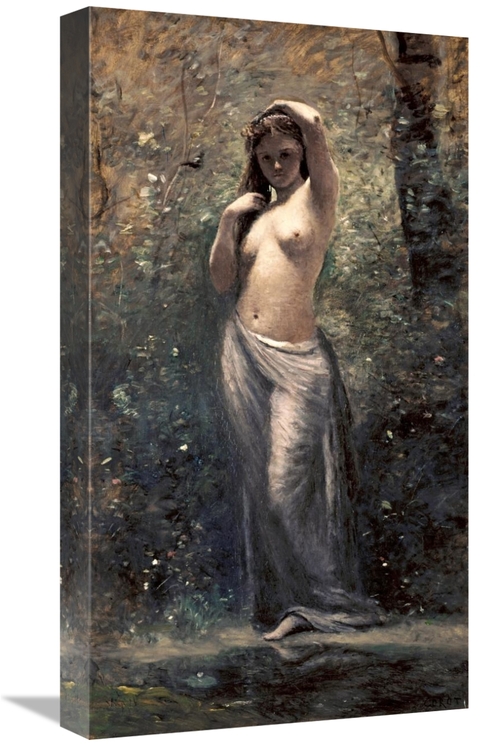 Global Gallery GCS-277121-22-142 22 in. Nymph at the Source Art Print 