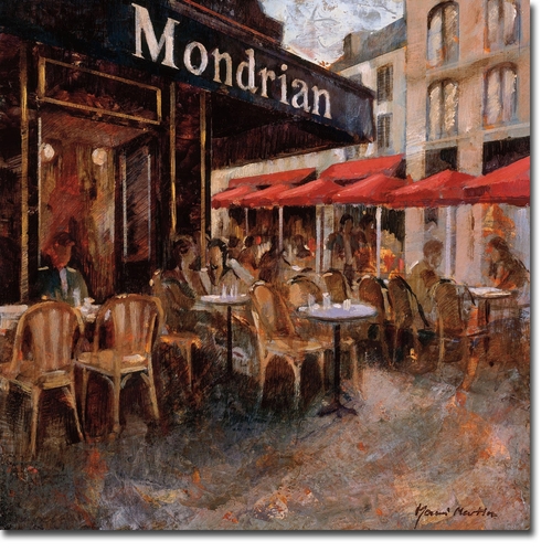 Artistic Home Gallery 1212L788CG Les Deux Magots by Noemi Martin Premi