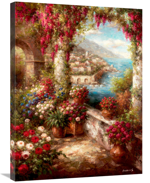 Global Gallery GCS-132423-2432-142 24 x 32 in. Mediterranean Coast Ter