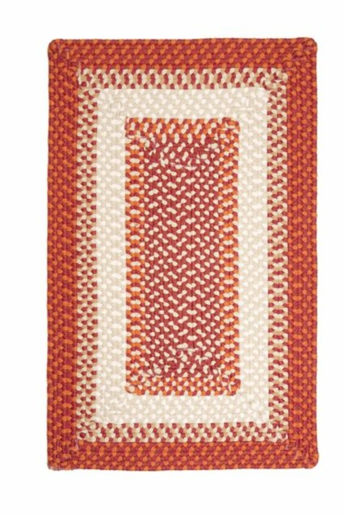 Colonial Mills Rug MG79R096X132R Montego - Bonfire 8 ft. x11 ft. Braid