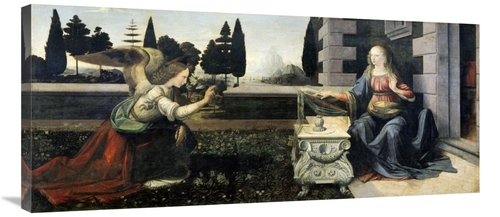 Global Gallery GCS-277235-40-142 40 in. Annunciation Art Print - Leona