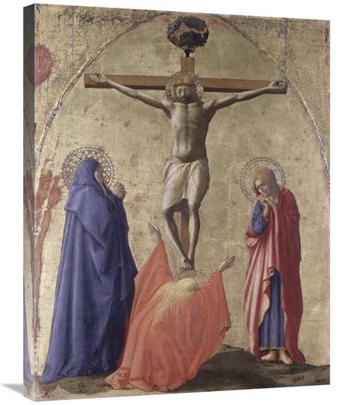 Global Gallery GCS-278410-30-142 30 in. Crucifixion Art Print - Masacc