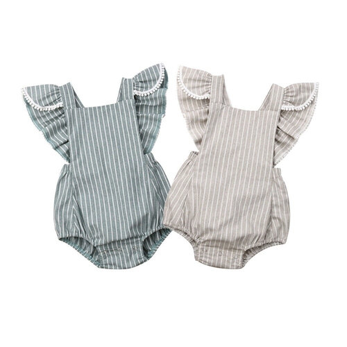 0 24M Newborn Baby Girl Boyd Bodysuits Clothes