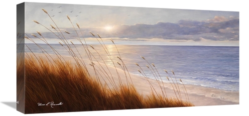 Global Gallery GCS-398732-1224-142 12 x 24 in. Coast Line Art Print - 